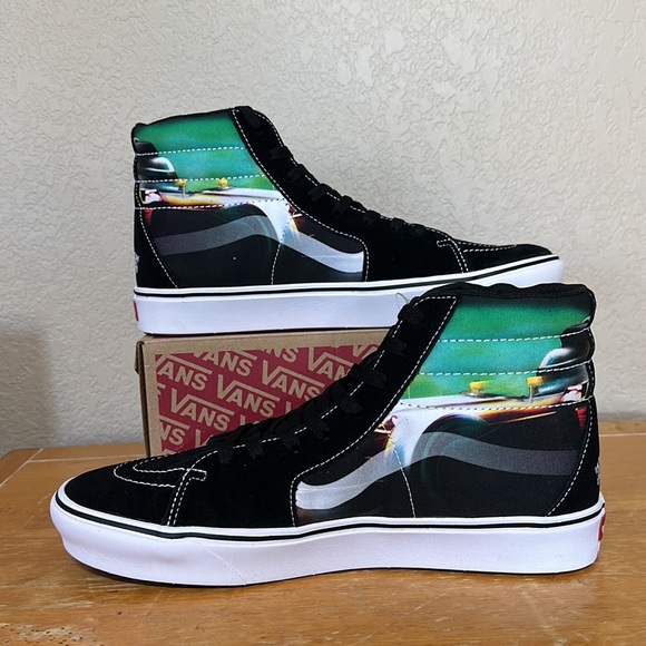 Vans Comfycush Sk8 hi formula 66 black men’s size 8.5 or women’s size 10 - Picture 2 of 12